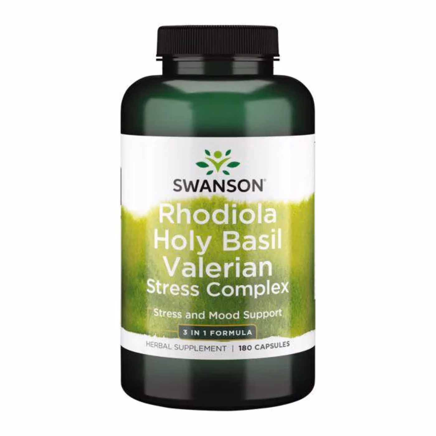 Rhodiola Holy Basil Valerian stress Complex - 180caps