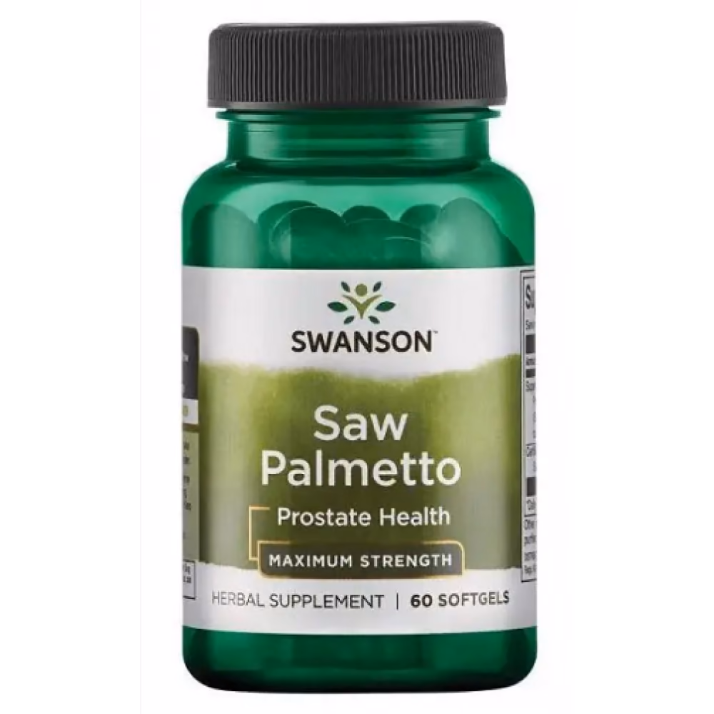 Saw Palmetto Maximum Strength 320mg - 60sgels