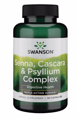 Senna Cascara Psyllium Complex - 90caps