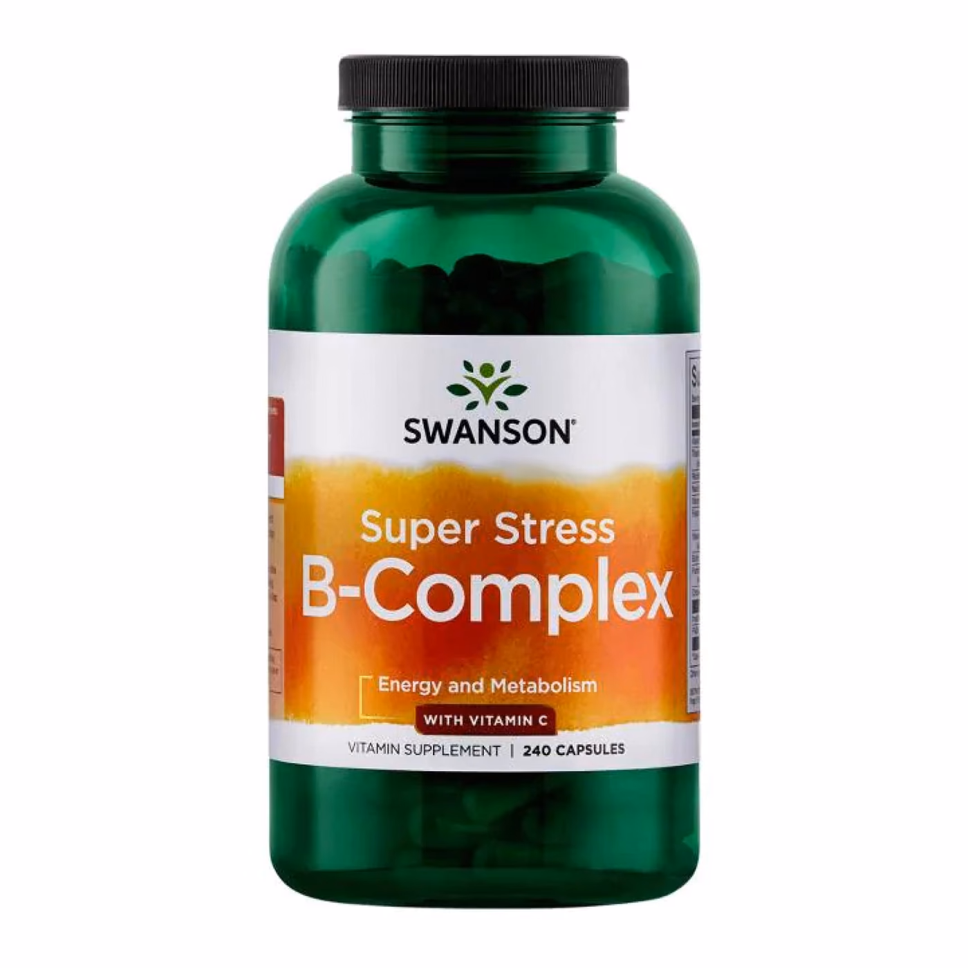 Swanson Super Stress B-Complex with Vitamin C, 240 капсул