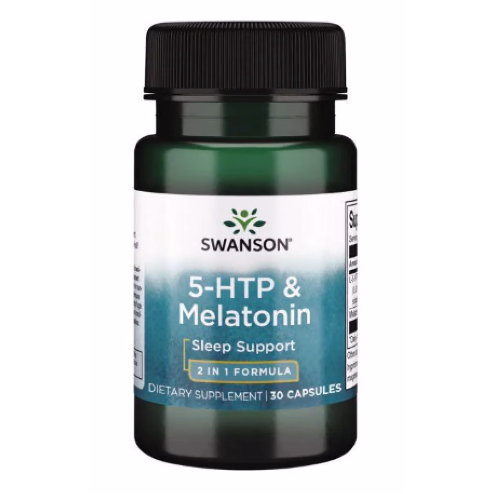 Ultra 5-HTP Melatonin - 30 veg caps
