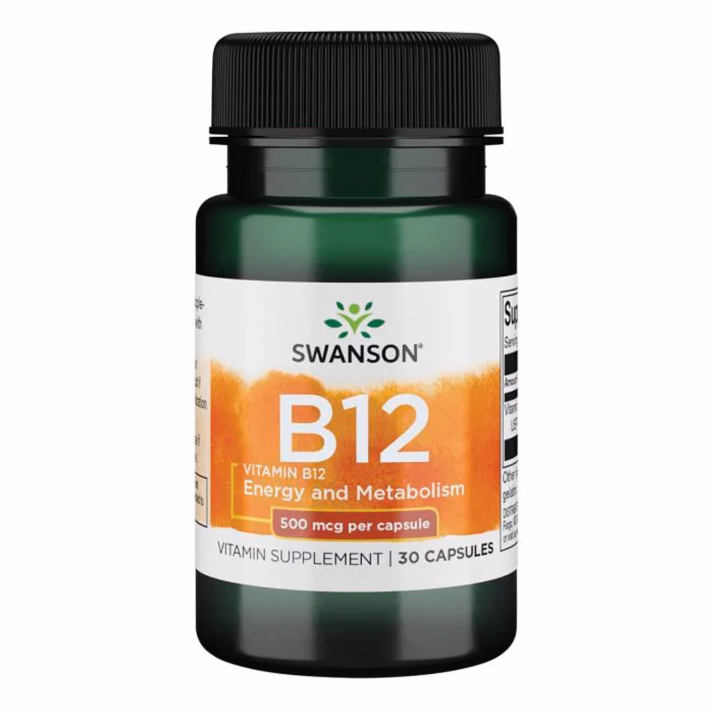 Swanson Vitamin B-12 500 мкг — 30 капсул