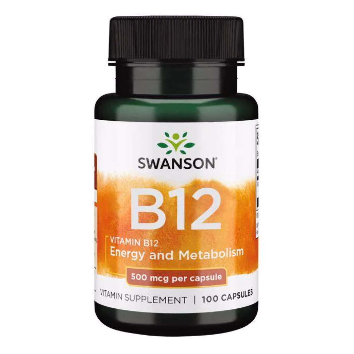 Swanson Vitamin B12 500 мкг — 100 капсул
