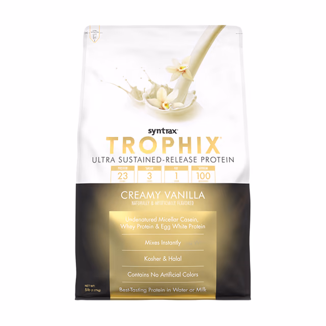 Syntrax Trophix Ultra Sustained-Release Protein Creamy Vanilla, 2,27 кг