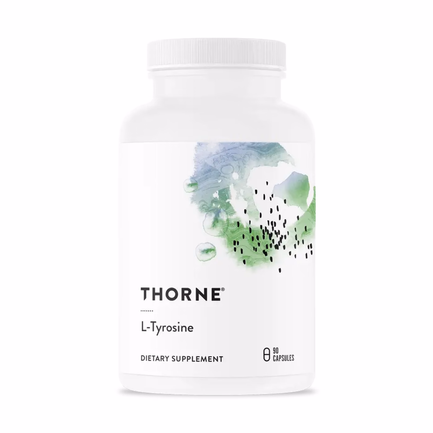 Thorne L-Tyrosine, 500 мг, 90 капсул