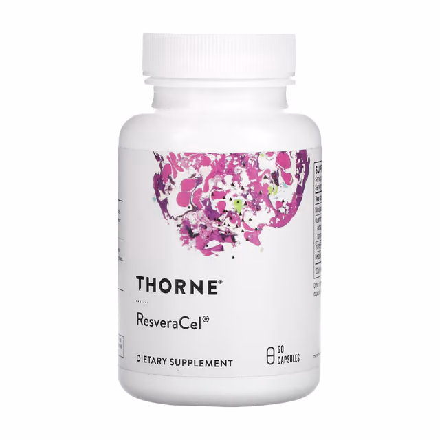 Thorne ResveraCel, 60 капсул