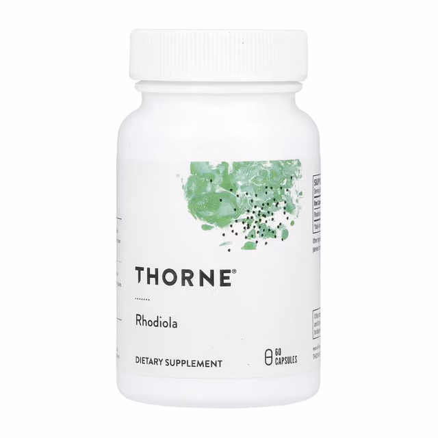 Thorne Rhodiola, 60 капсул