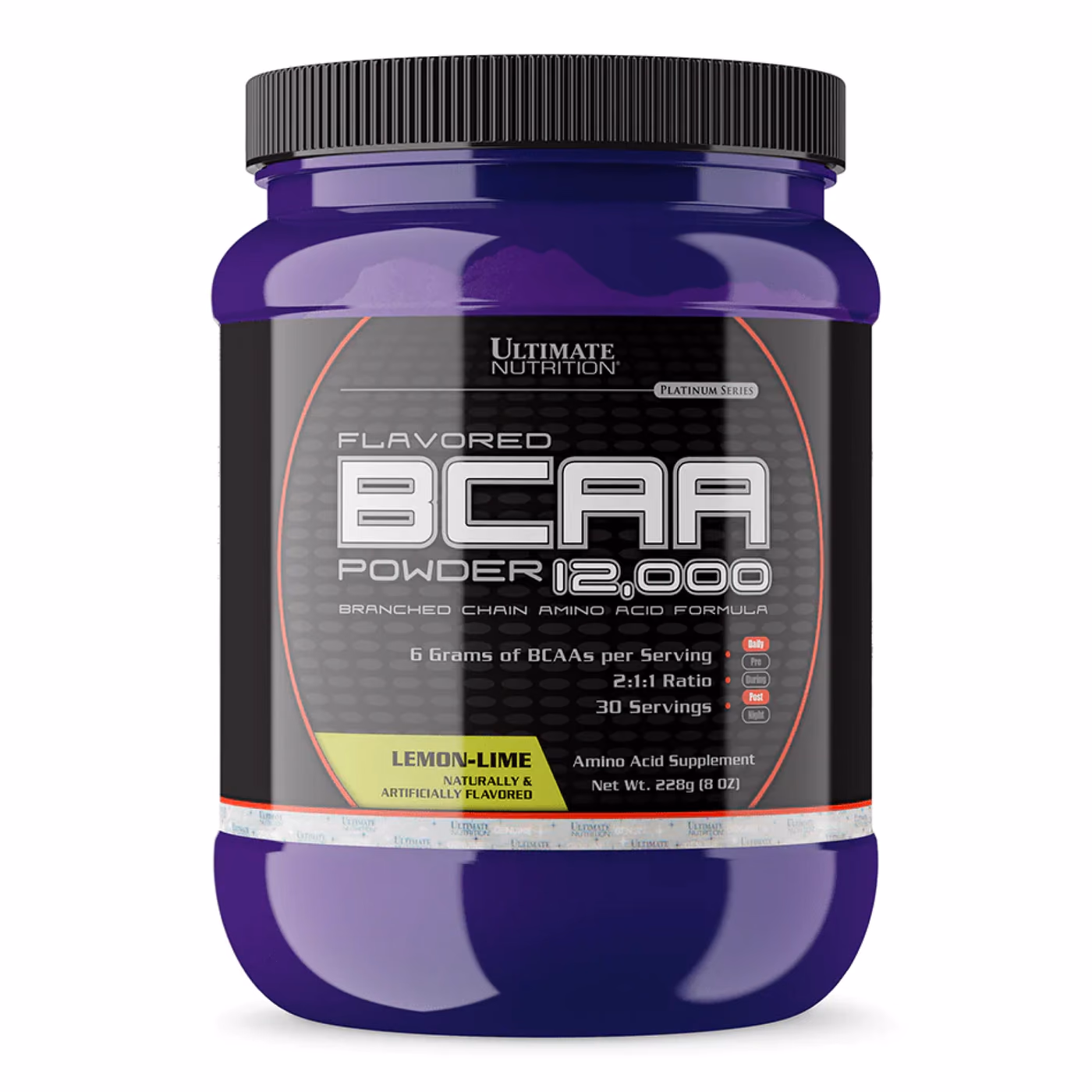 Ultimate Nutrition BCAA Powder 12000 Lemon Lime, 228 г