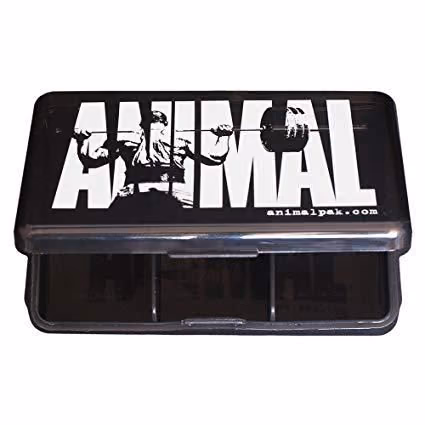 Animal Energi Iconic Pill Case Black
