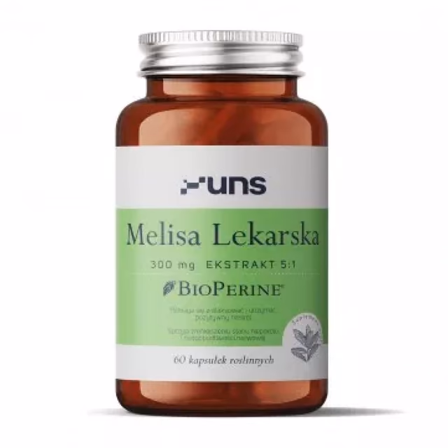 UNS Vitamins Melisa Lekarska 300 мг, 60 растительных капсул