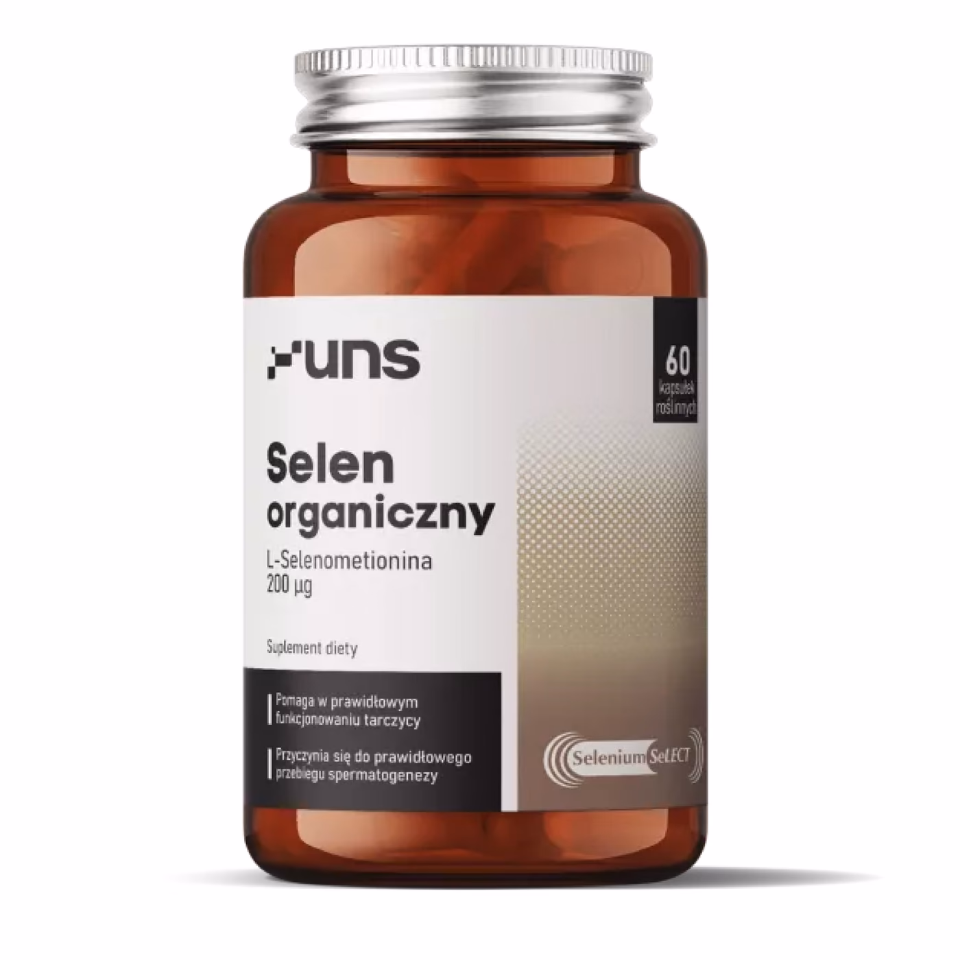 UNS Vitamins Selenium, 200 мкг, 60 растительных капсул