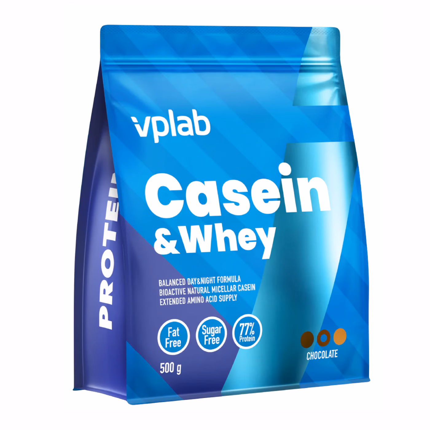 VPLab Casein & Whey, шоколад, 500 г