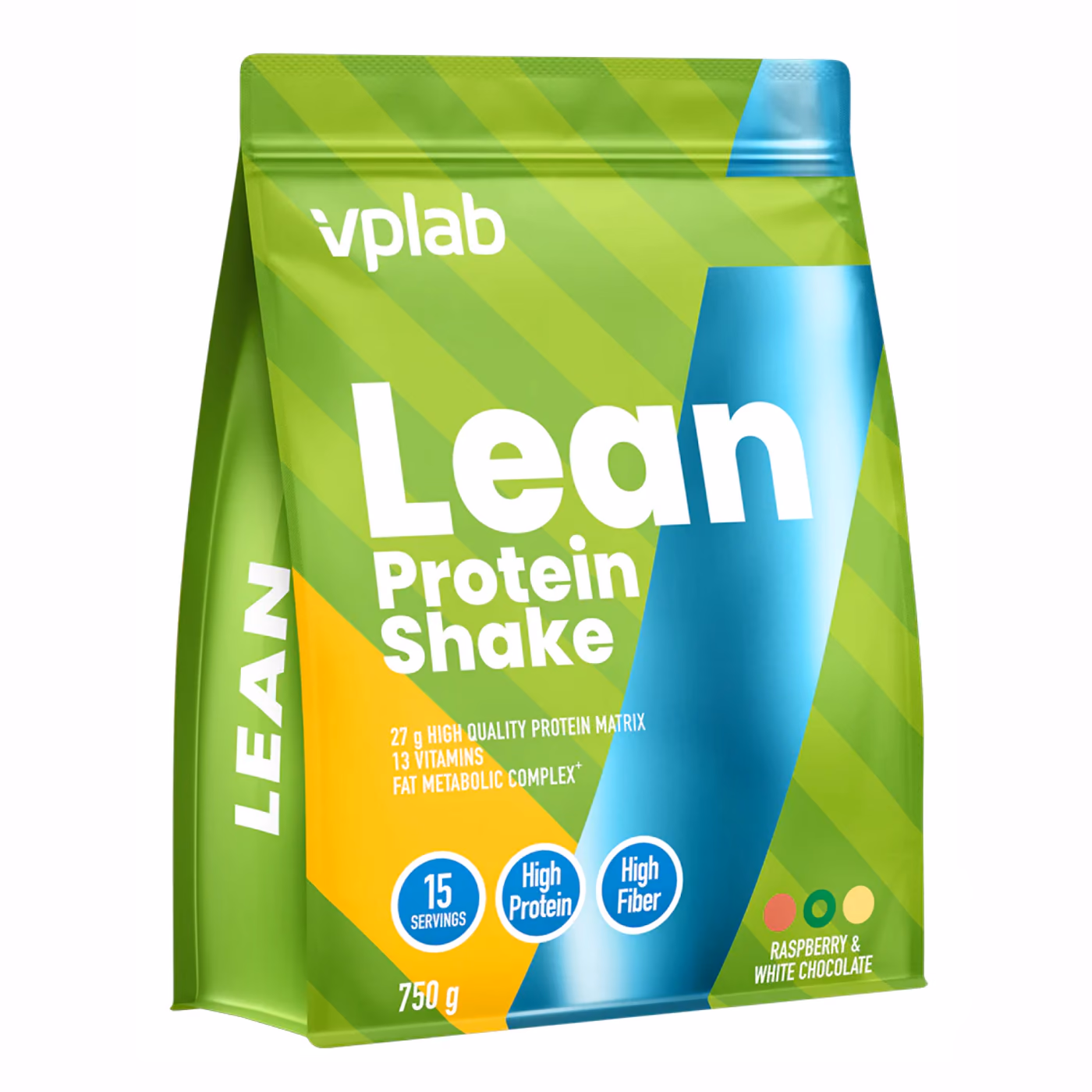 VPLab Lean Protein Shake Cookies Cream, 750 г
